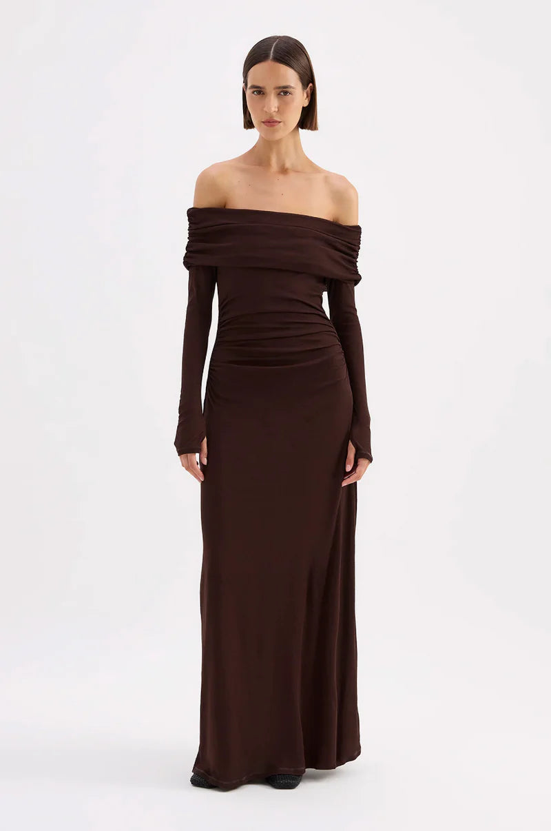 Rue Mesh LS Dress