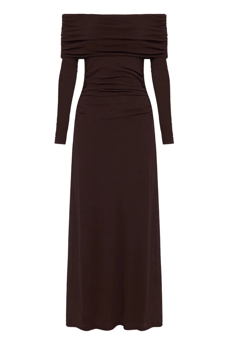 Rue Mesh LS Dress