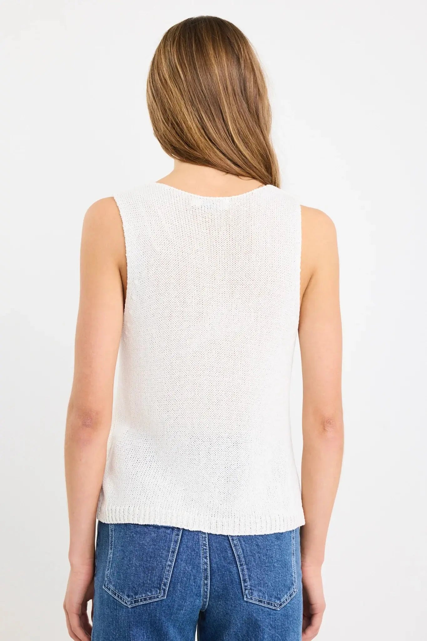 Settler V Neck Sleeveless Knit Top Stories Be Told