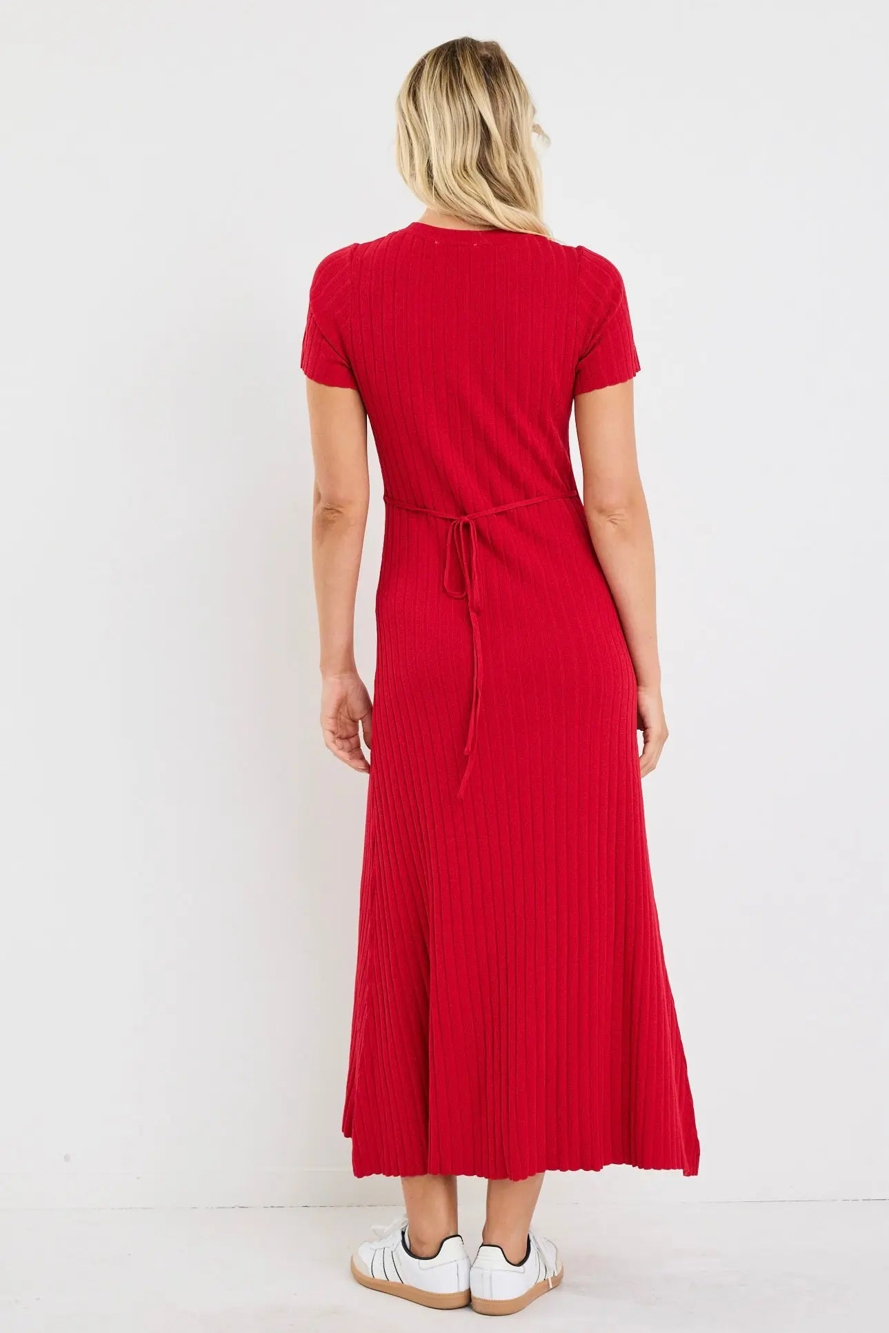 Taken Crewneck Knit Maxi Dress Stories Be Told