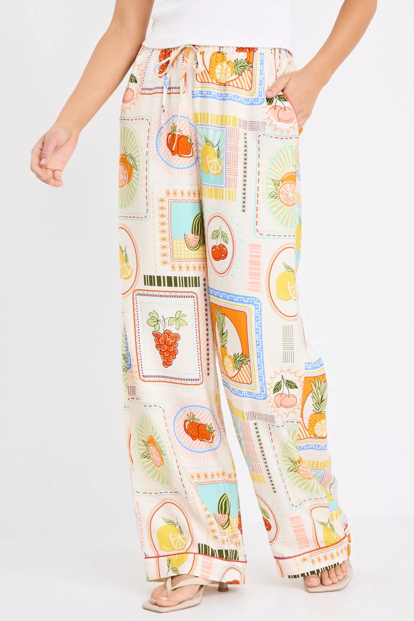 Travel Wide Leg Pull On Pants By Rosa