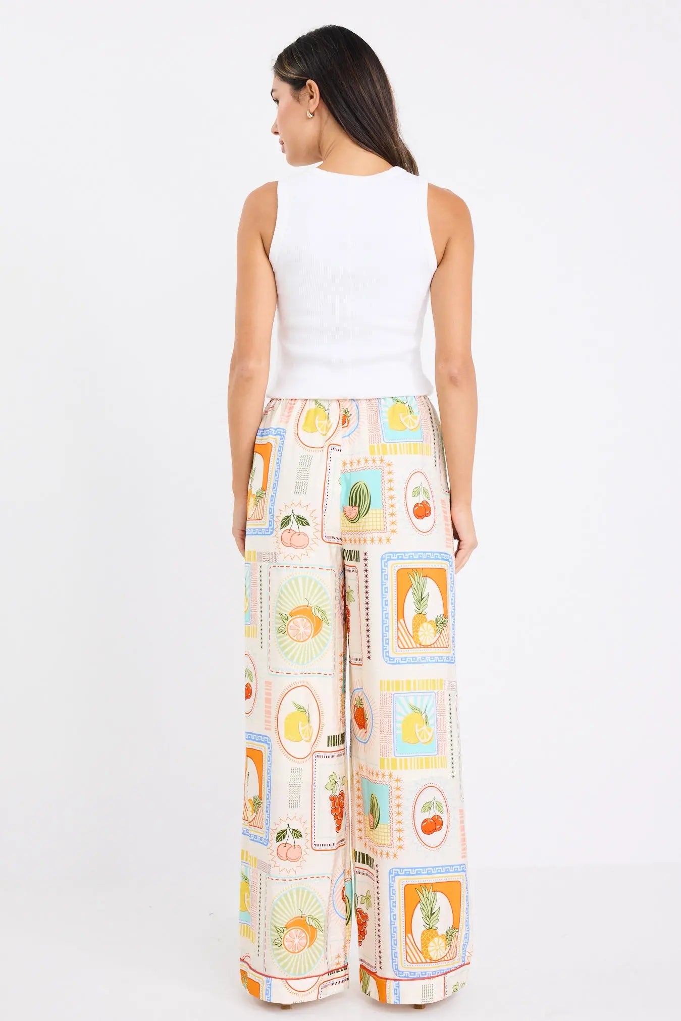 Travel Wide Leg Pull On Pants By Rosa