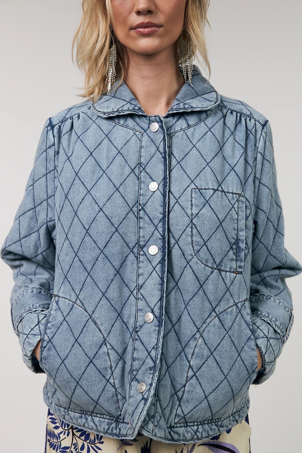 Violall Quilted Jacket Ls