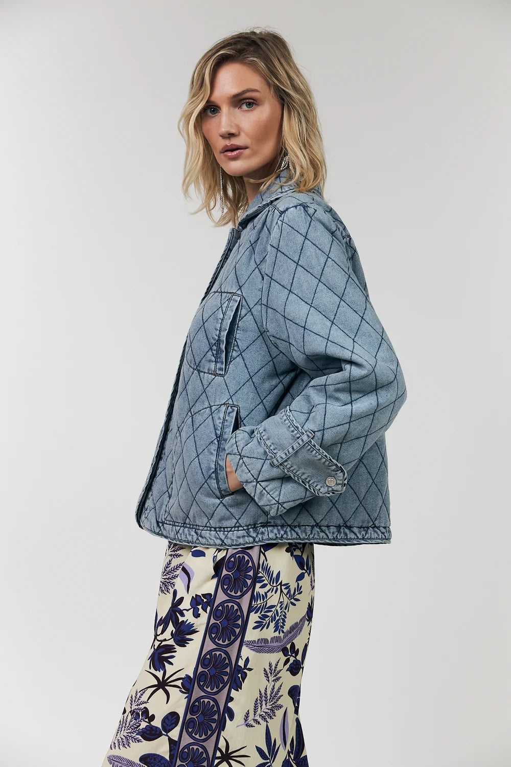 Violall Quilted Jacket Ls