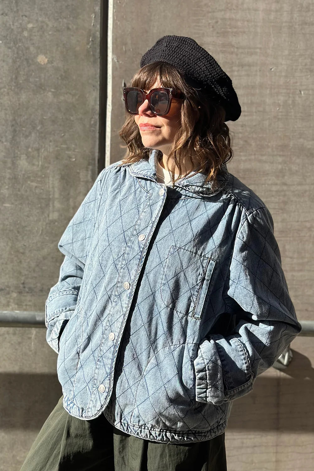 Violall Quilted Jacket Ls