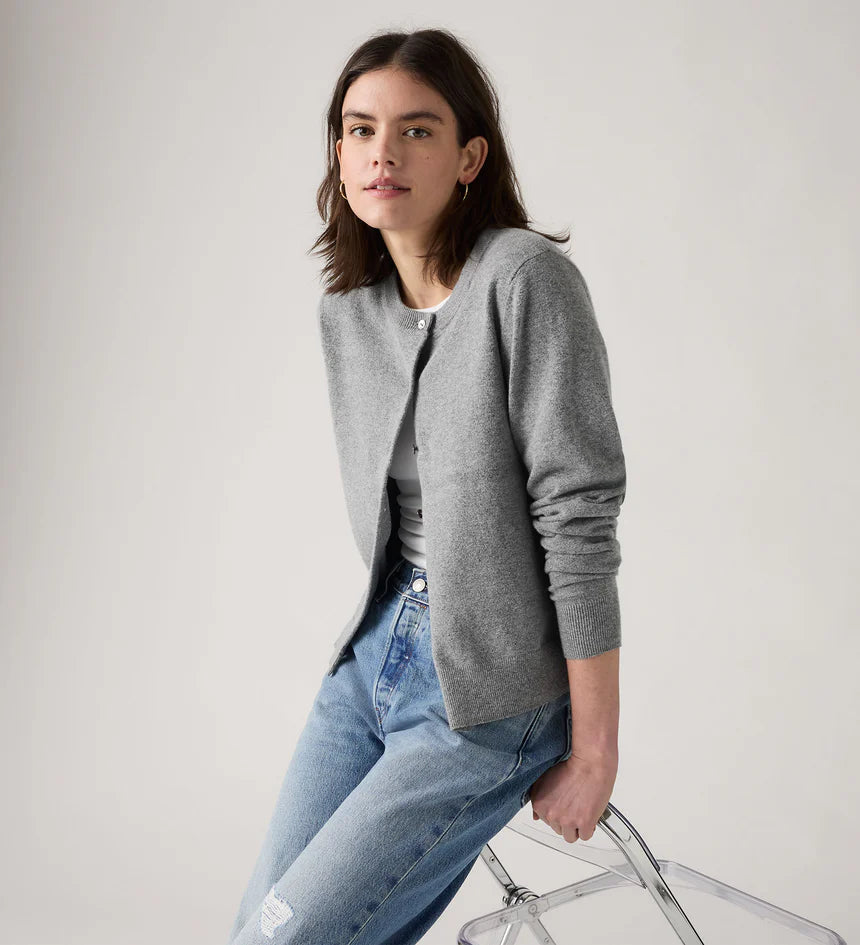 Crewneck Cardi