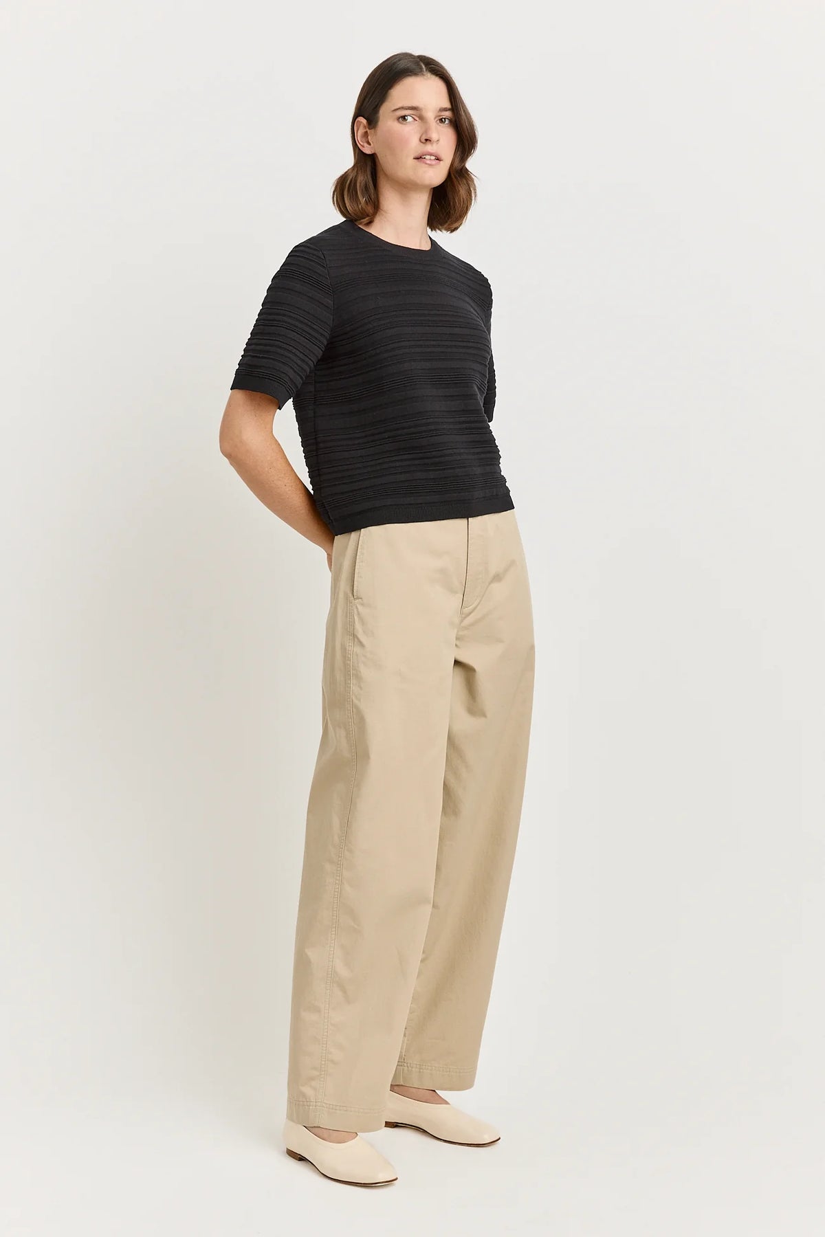 Parallel Knit Top