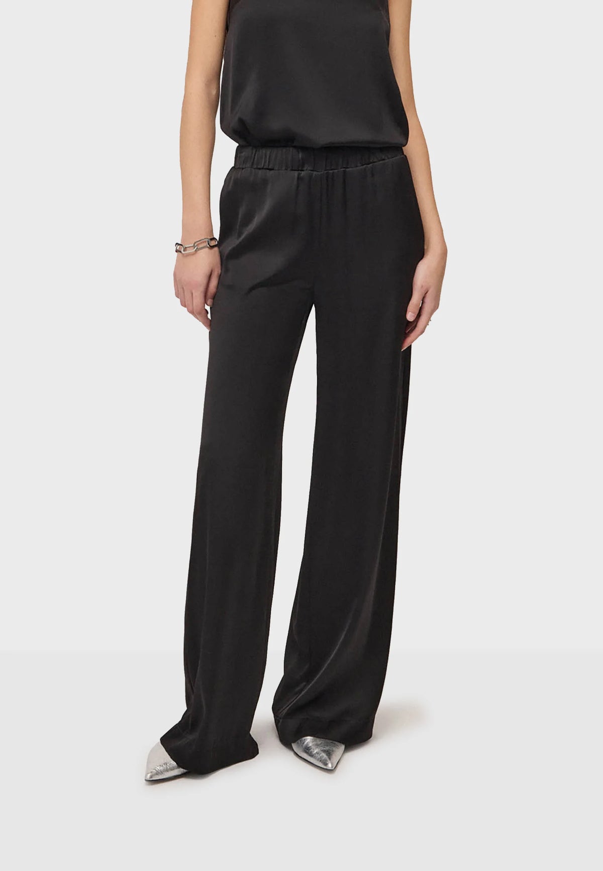 Satin Palazzo Pant