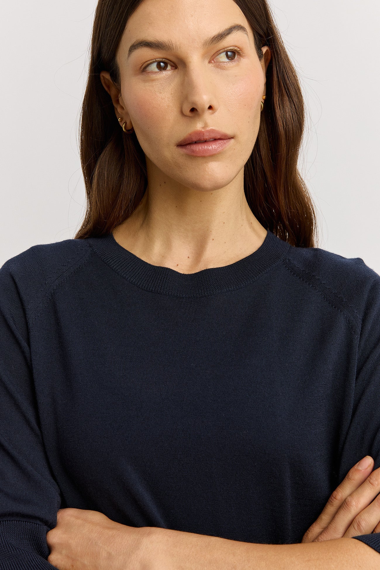EXTRA FINE RAGLAN SLEEVE TOP
