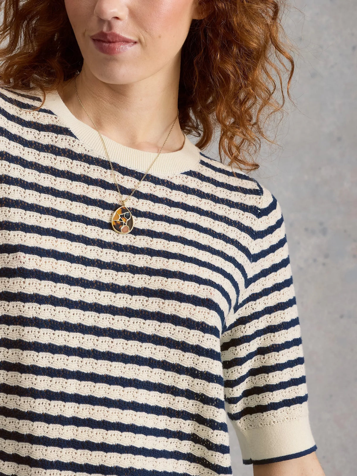 Holly Pointelle Tee