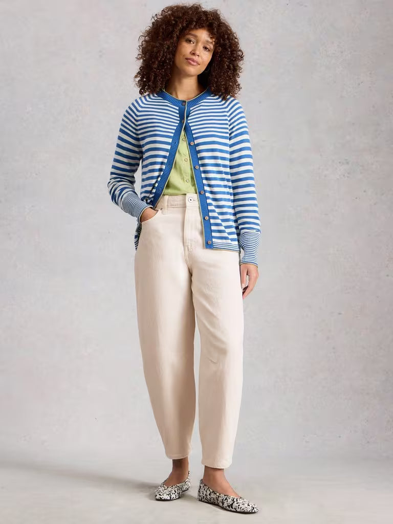 Aubrey Barrel Leg Jean