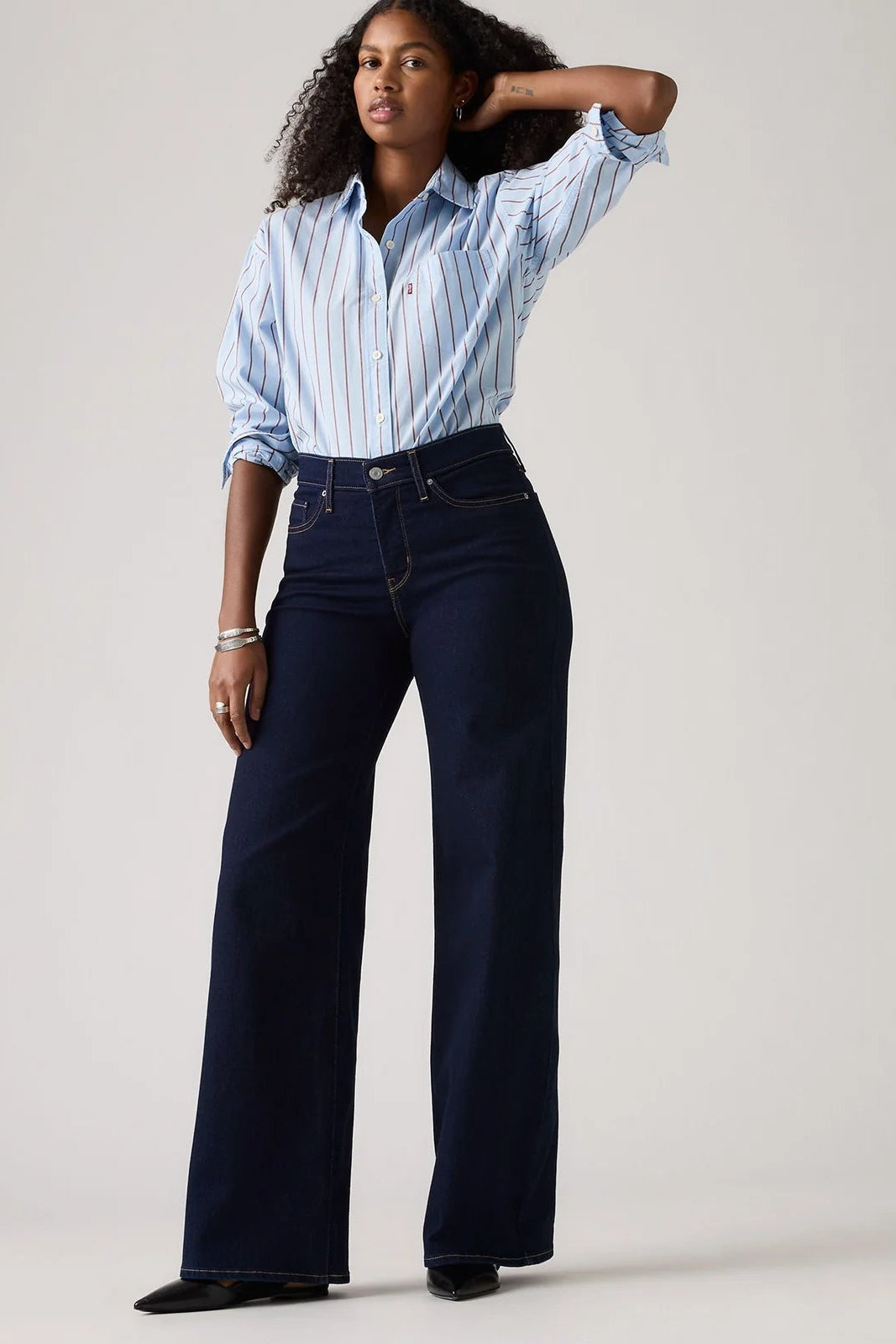318 Shaping Wide Leg Jeans