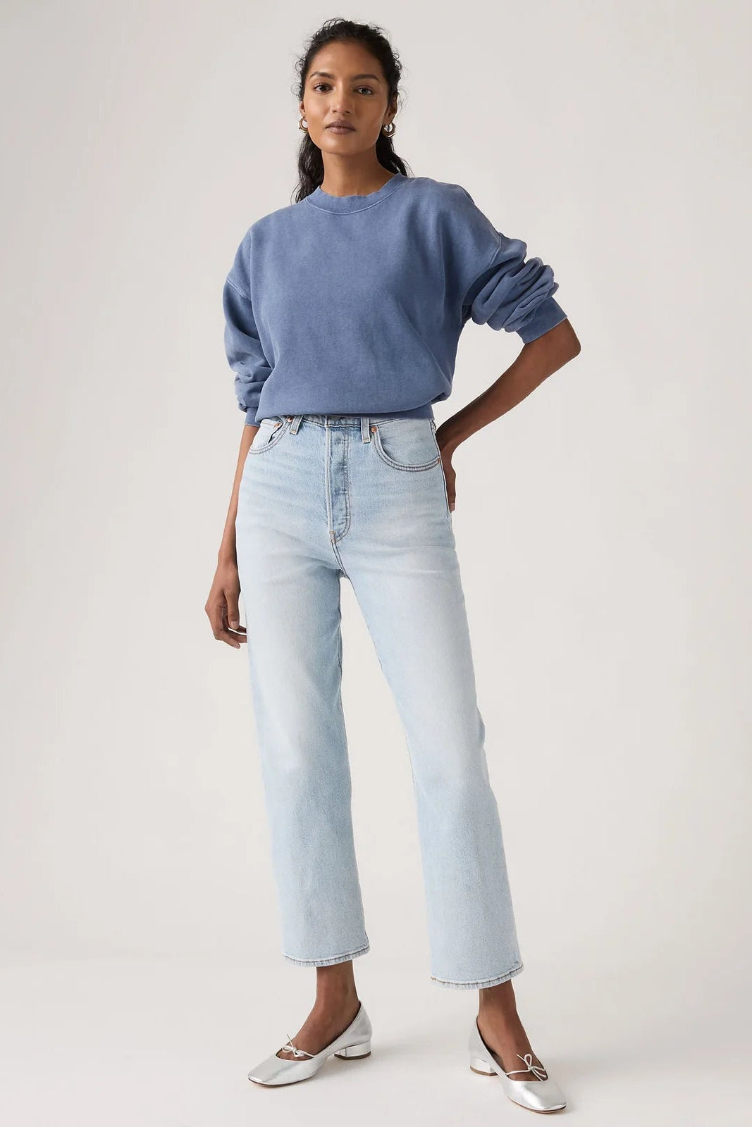 Ribcage Straight Ankle Jeans
