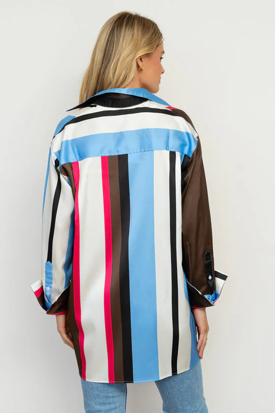The Amelie Shirt - All Sort Stripe