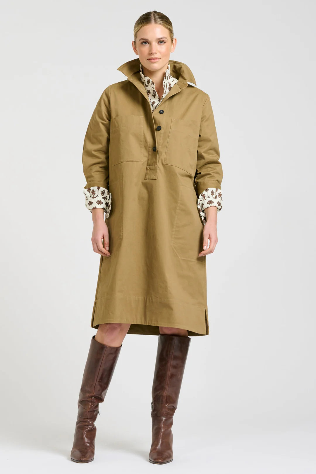 The Jane Utility Popover Dress