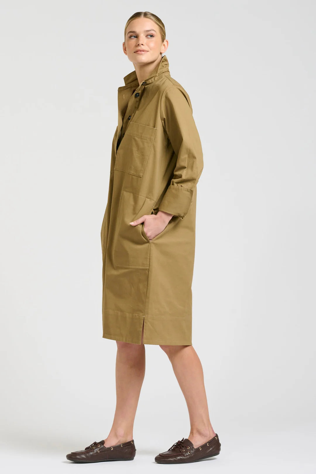 The Jane Utility Popover Dress