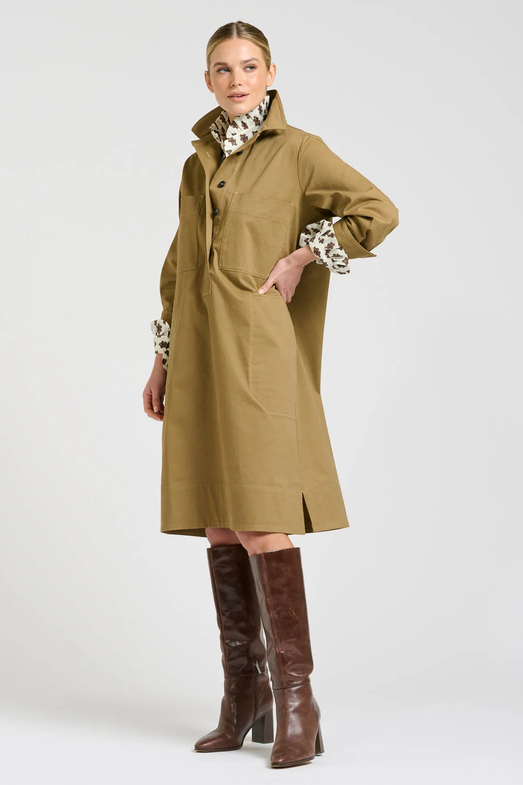 The Jane Utility Popover Dress