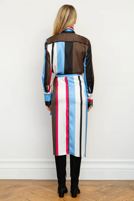 The Talita Shirtdress - All Sort Stripe