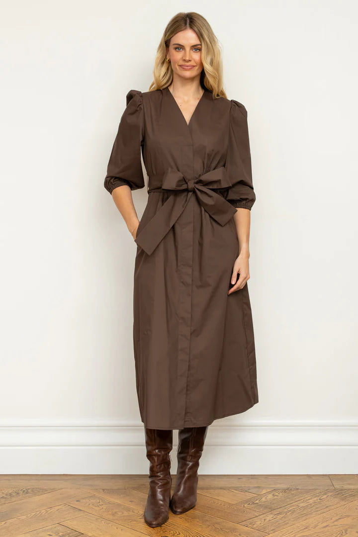 The Verity Dress - Chocolate