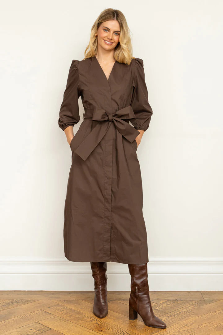 The Verity Dress - Chocolate
