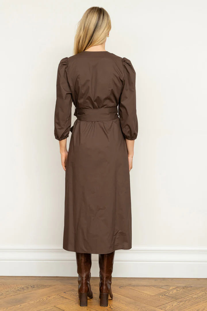 The Verity Dress - Chocolate